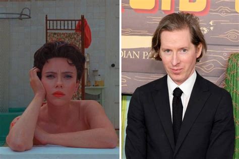 Scarlett Johansson Jokes That Director Wes Anderson “[Hid